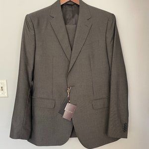 Ballantyne slim fit grey suit - US size 46